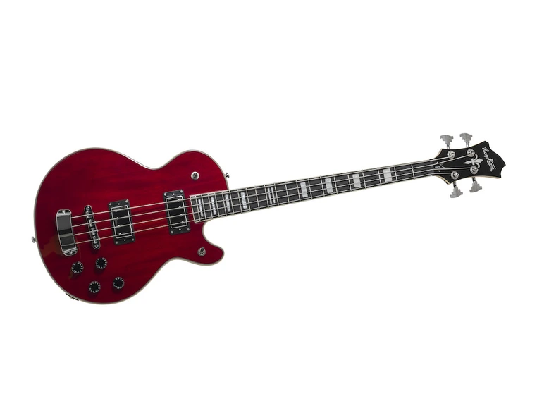 Hagstrom Swede Bass Wild Cherry Transparent 